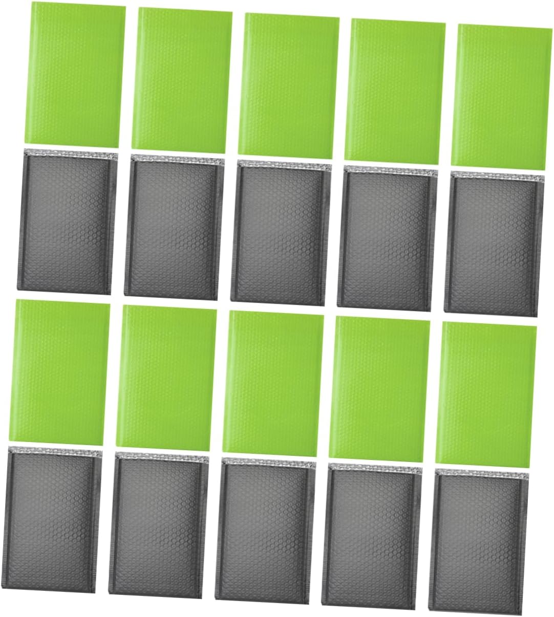 GANAZONO 20pcs Thickened Matte for Shipping Po Film Shockproof Packaging for Clothing Accessories and Electronics