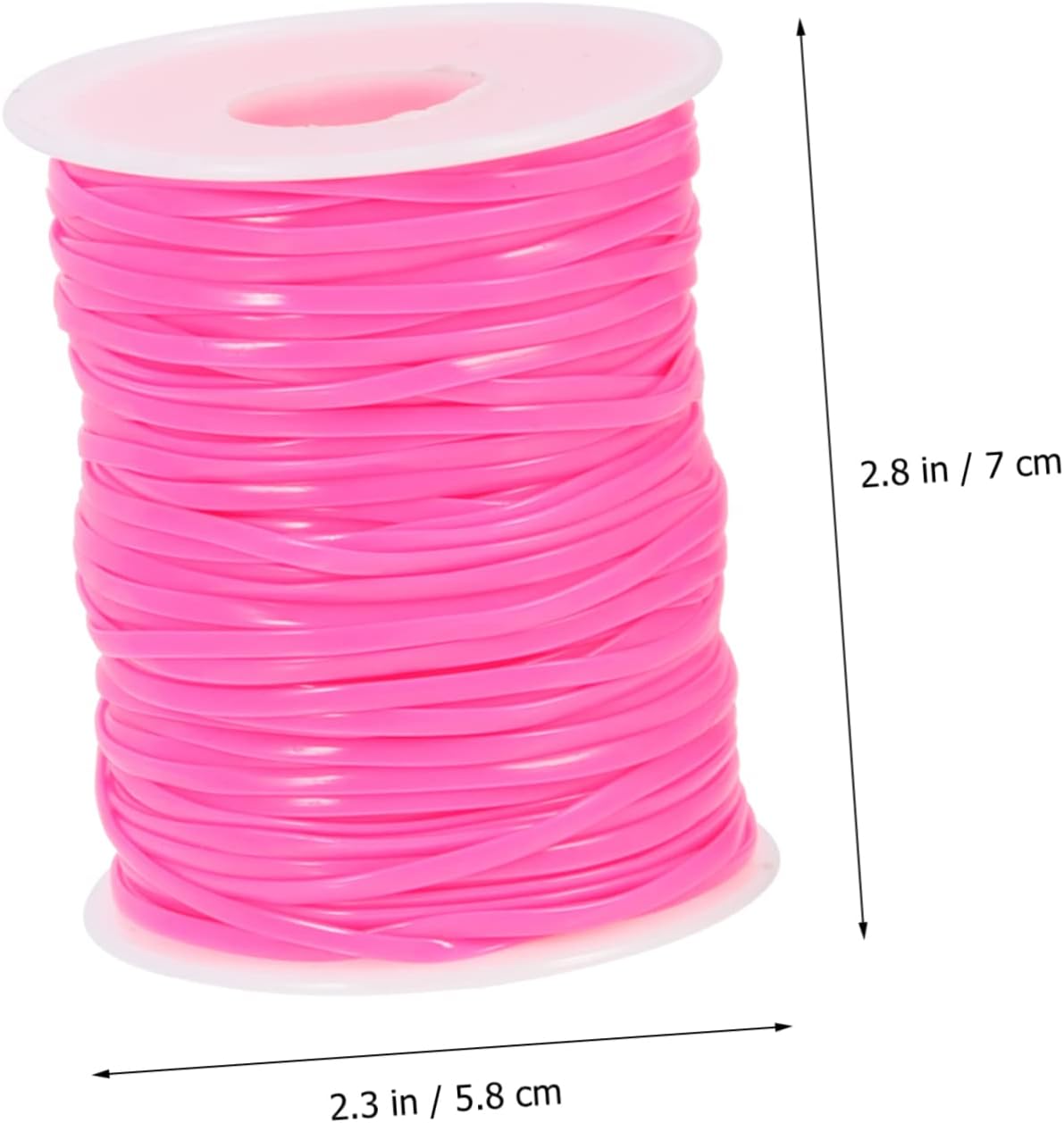 HOMSFOU 6rolls Lanyard String Boondoggle String for Craft Making Lacing Cord DIY Lanyard