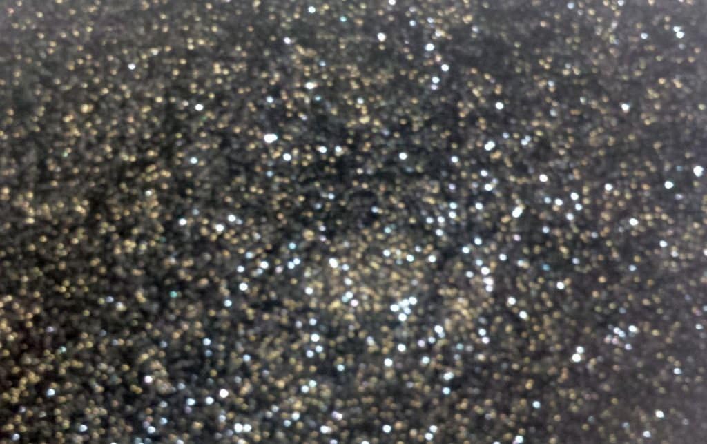 Vintage Paint Black Square Metal Flake 0.015 6 Ounce