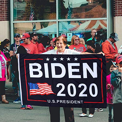 FUNZZY Bandeiras das eleições presidenciais Bandeira Biden Grande Suprimentos para desfile (Estilo 3