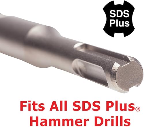 Miniatura 3 de IVY Classic 47302 SDS Plus Cincel plano de 3/4 x 10 pulgadas, acero al cromo molibdeno, 1/tarjeta