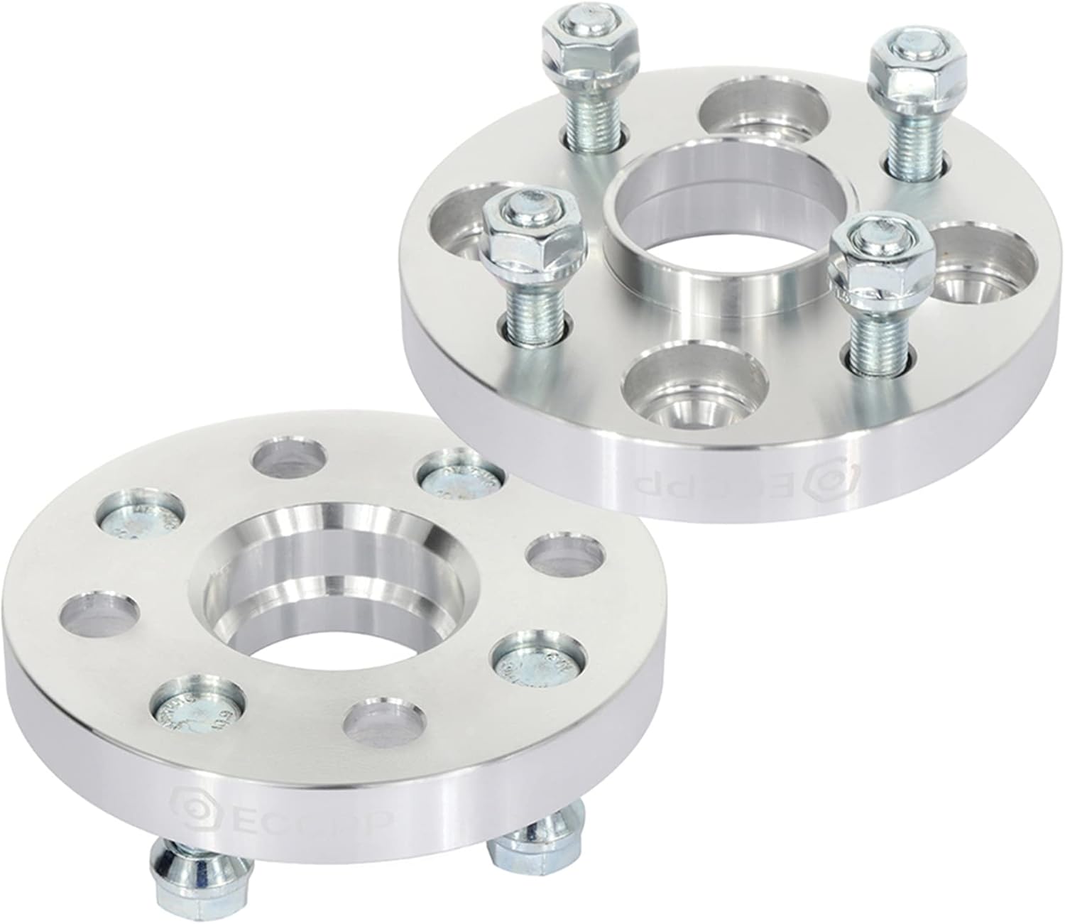 AUTOMUTO 2set 4x100 20mm Wheel Spacers 4 Lug 4x100mm to 4x100mm 12x1.5 Studs 54.1mm Compatible with for Prius for MR2 for Tercel