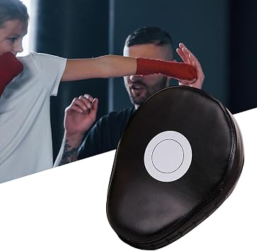 Boxing Equipment Punching Gloves - Boxer Punching Mitts | Curved Karate Pads For Training | Kickboxing Pad Punch Pad | KickBoxing Hook And Jab Hand Target Strike Shield, Home Gym Club