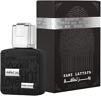Ramz Lattafa Silver for EDP - Eau De Parfum 30ML (1.1oz) | Elegant Blend with Heliotrope, and Tonka Beans | Everyday Essential | by Lattafa