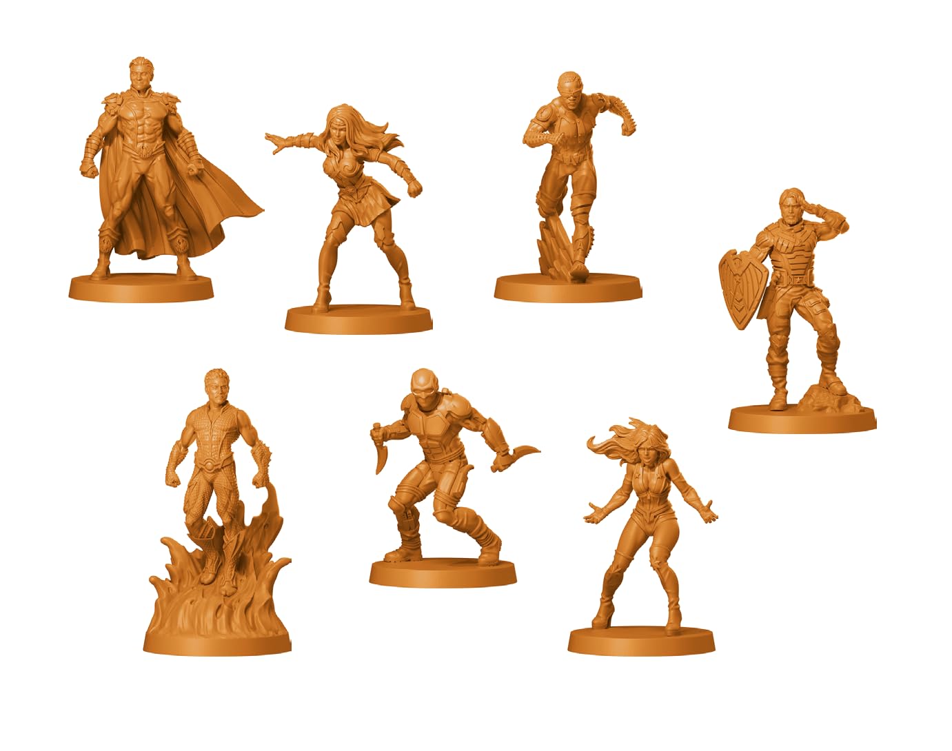 Asmodee - ZOMBICIDE Extension : The Boys Pack #1 - The Seven - Jeux de société - Jeux de Plateau - Jeux de Figurines - A partir de 14 Ans - 1 à 6 Joueurs - Version multilingue