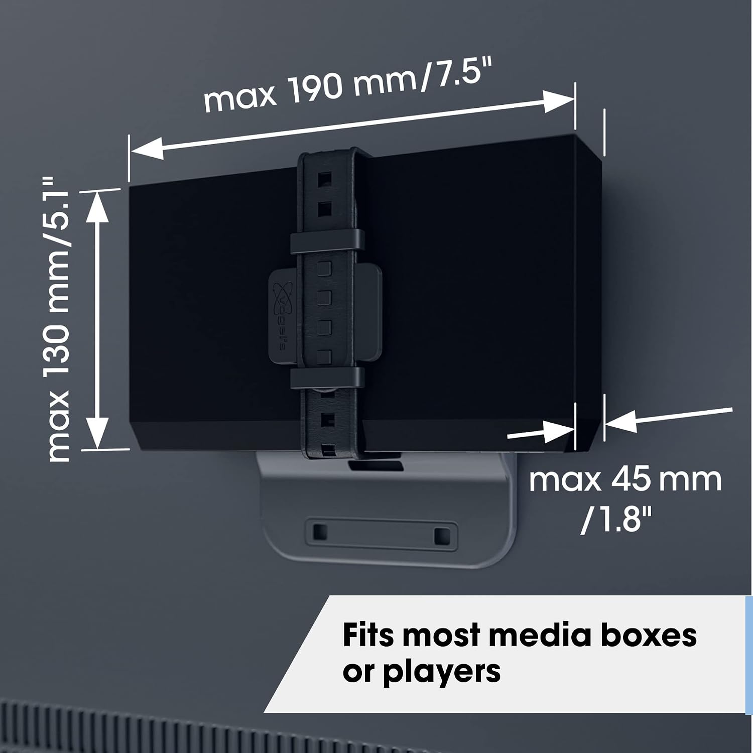 Vogel's TVA 6400 media box holder, compatible with all models - Image 5