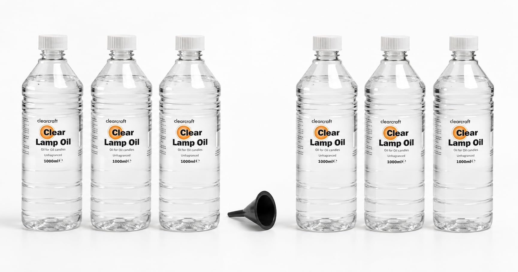 OLIO PER LAMPADA TRASPARENTE SENZA FUMO E INODORE - 1 LITRO CON IMPUTO GRATUITO (6)