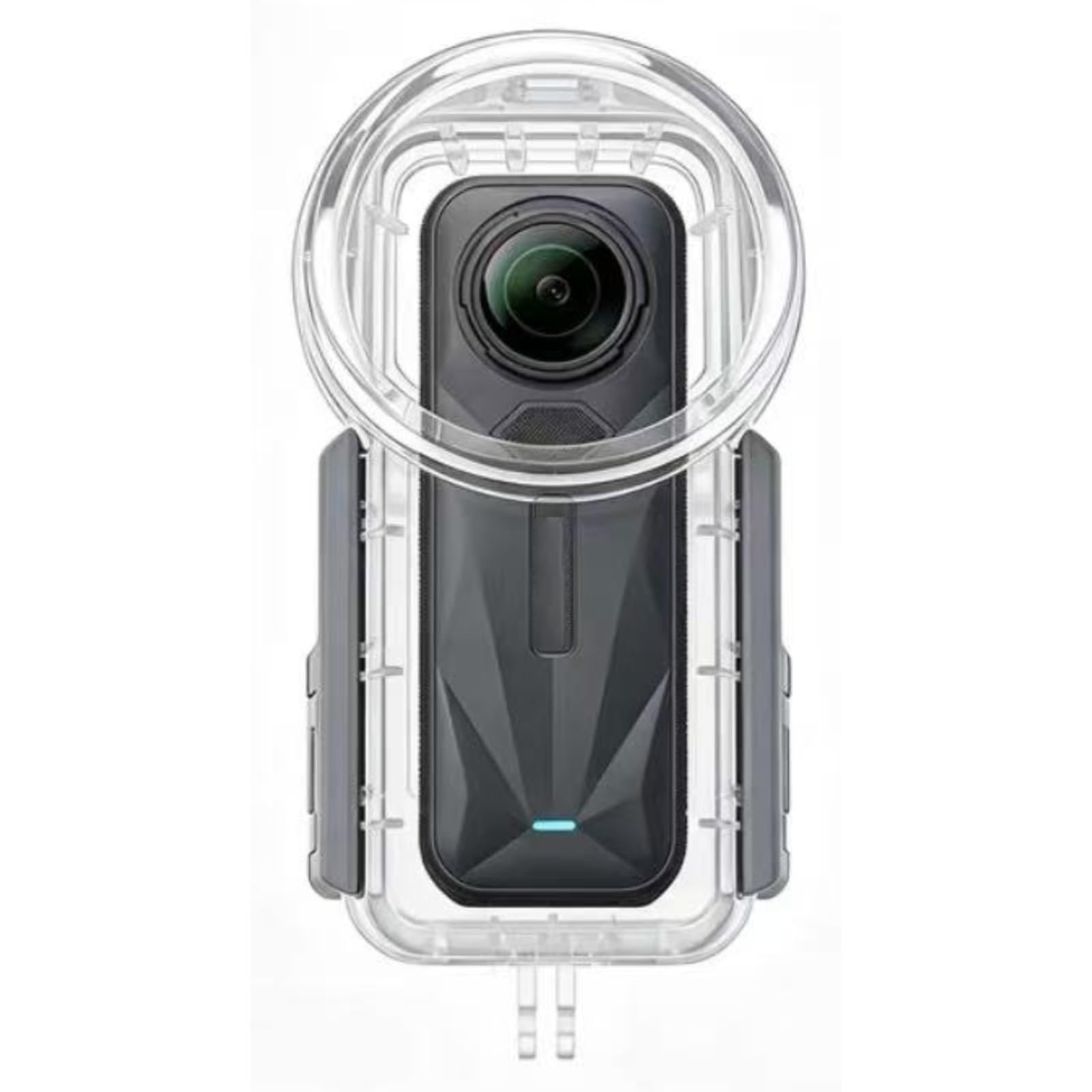 Funda Impermeable para Insta 360 X5, 50 m/164 pies, Carcasa de Buceo Invisible subacuática, Costuras de 360°, Carcasa Protectora para esnórquel, Buceo, Surf, Deportes acuáticos