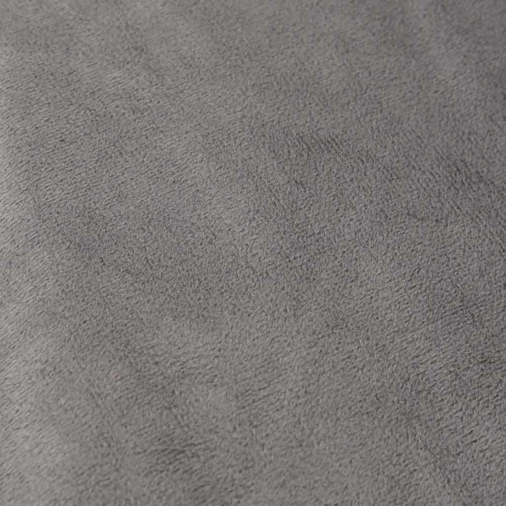 vidaXL Manta con Peso y con Funda Tela Gris 10 kg 140x200 cm