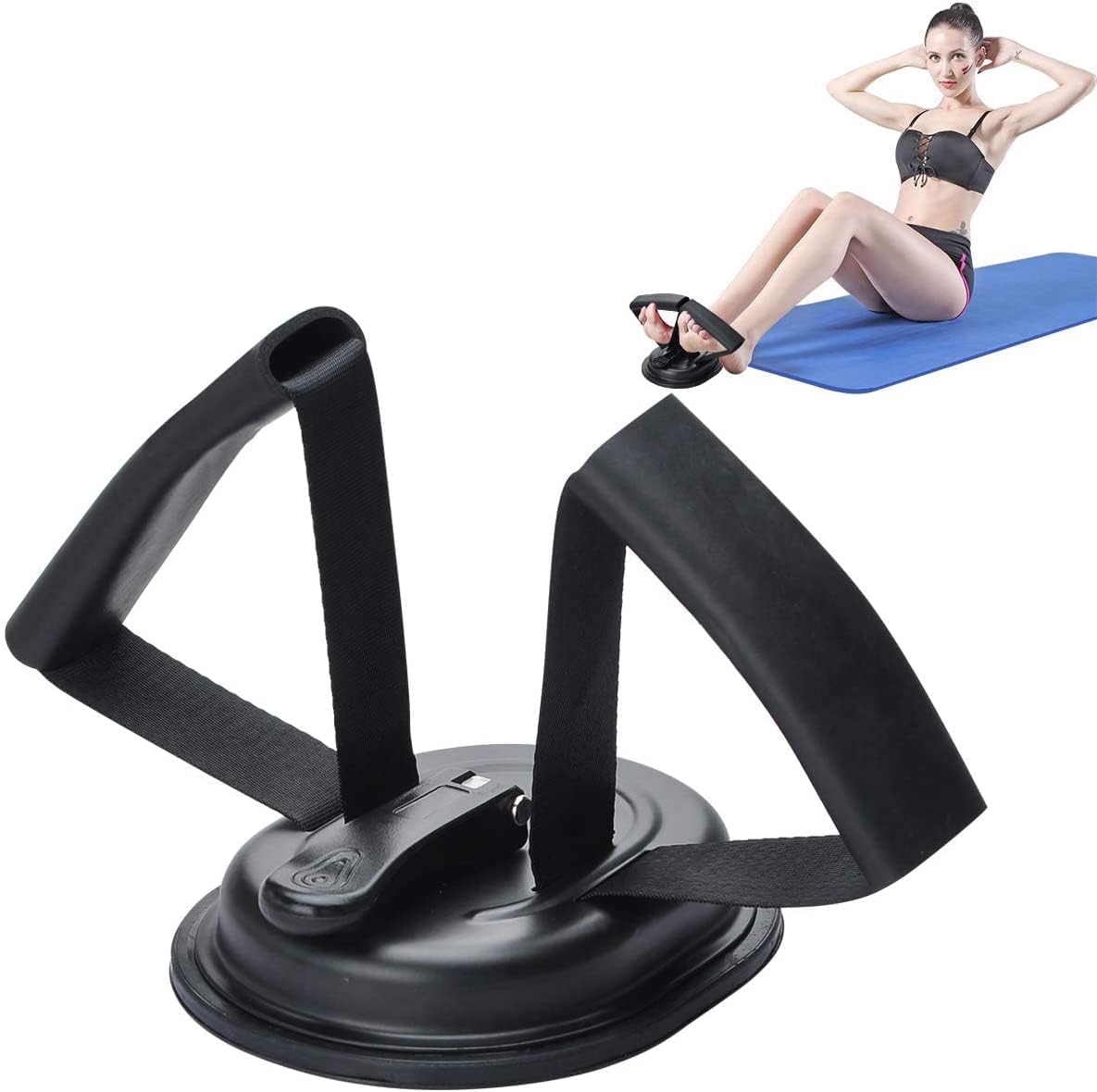 Abhsant Sit Ups Assistant Foldable Compact Shapes Your Body Multifunctional Gym Exercise Equipment Safe Strong Suction Indoor Use-image-24