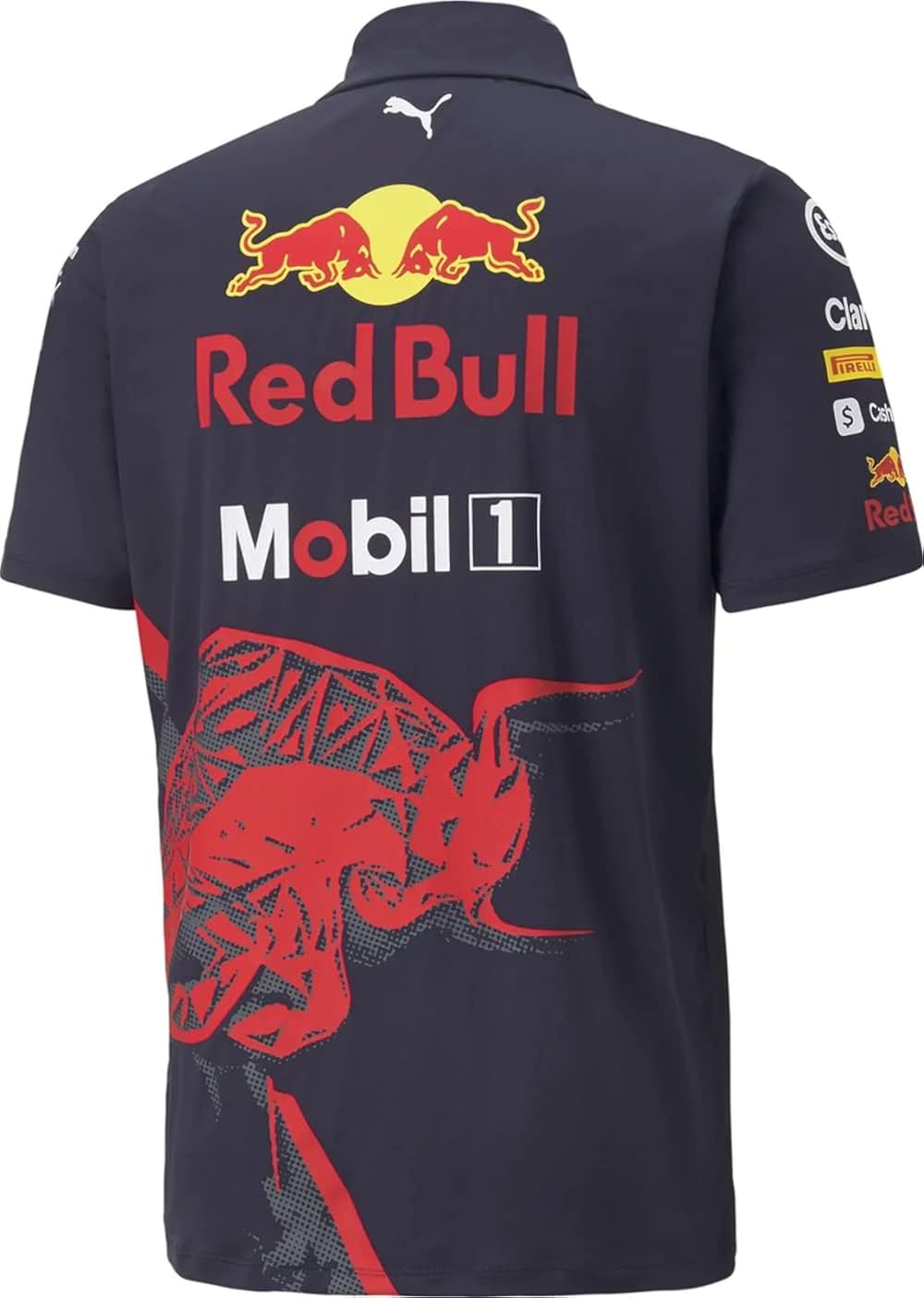 Red Bull Racing - Official Formula 1 Merchandise - 2022 Team Polo - Men - Navy - XL : Sports & Outdoors