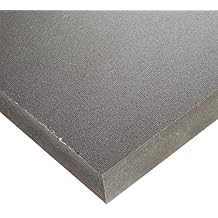 صفائح PVC موسعة من Celtec ، تشطيب سلس من الساتان ، سمك 25 مم ، عرض 12 "الطول &times; 12" ، أسود