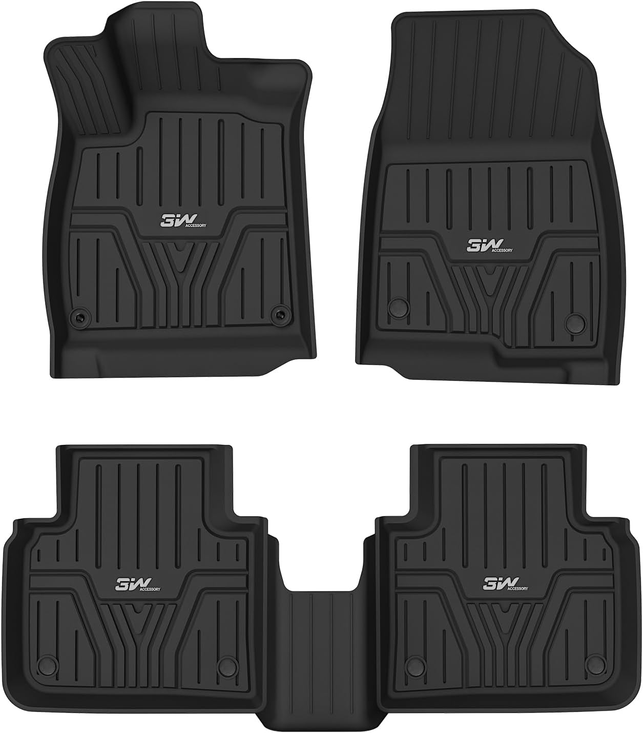 3W Floor Mats for Honda Accord 2023 Hatchback Coupe Sedan