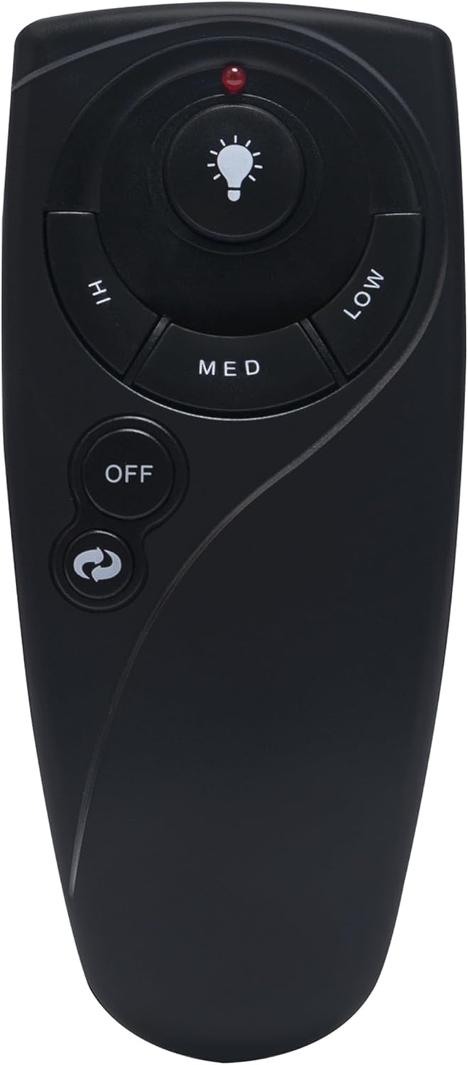 VINABTY UC7083T Ceiling Fan Remote Control Replacement Compatible for Hampton Bay Ceiling Fan UC7083T, 3 Speed Control Remote with Wall Mount (6 Keys,Black)