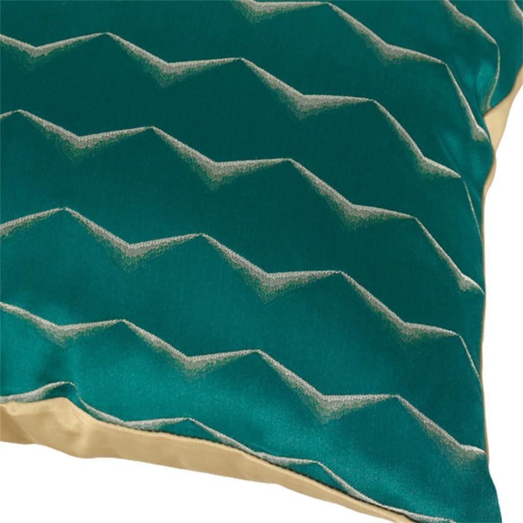 HBJWOV Green Model Room Sofa Pillow Hotel Villa Exhibition Hall Bed High Precision Corrugated Cover