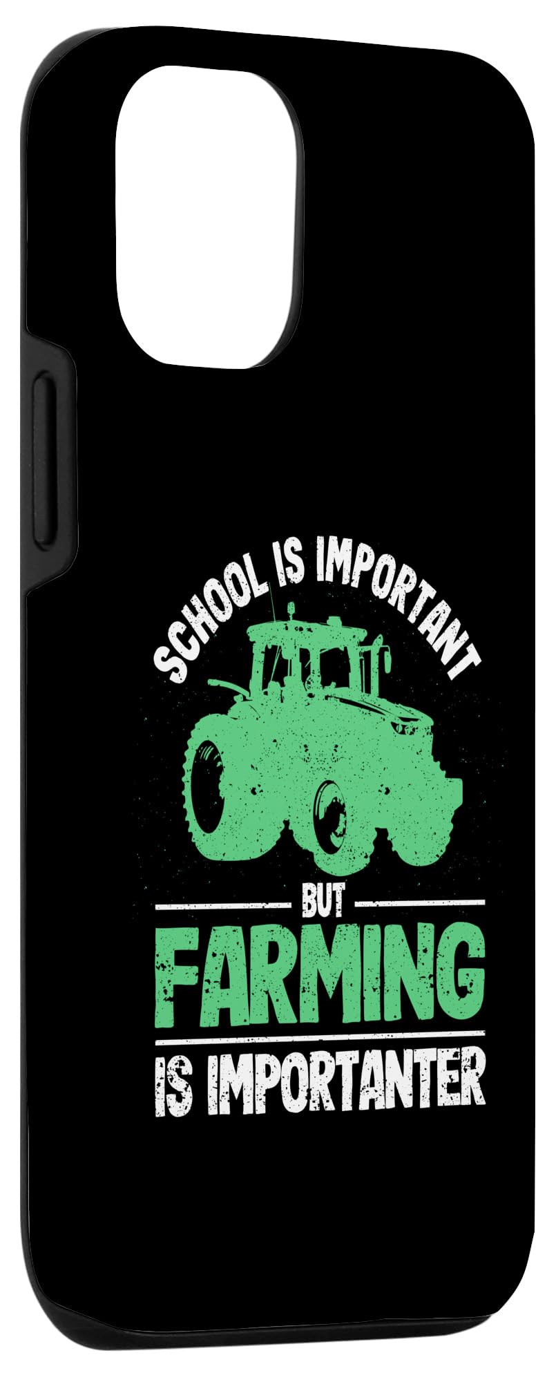 iPhone 14 Pro School Is Important But Farming Is Importanter - Farmer Case - Image 3