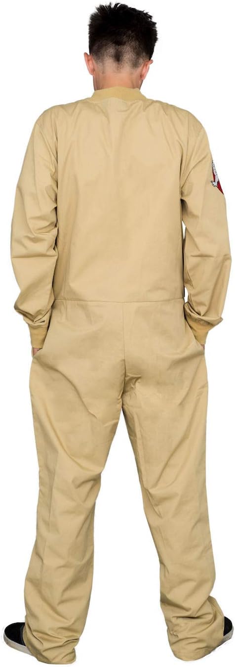 Mad Engine Ghostbusters Adult Costume Zip up Jumpsuit with 4 Interchangeable Patches - Image 4