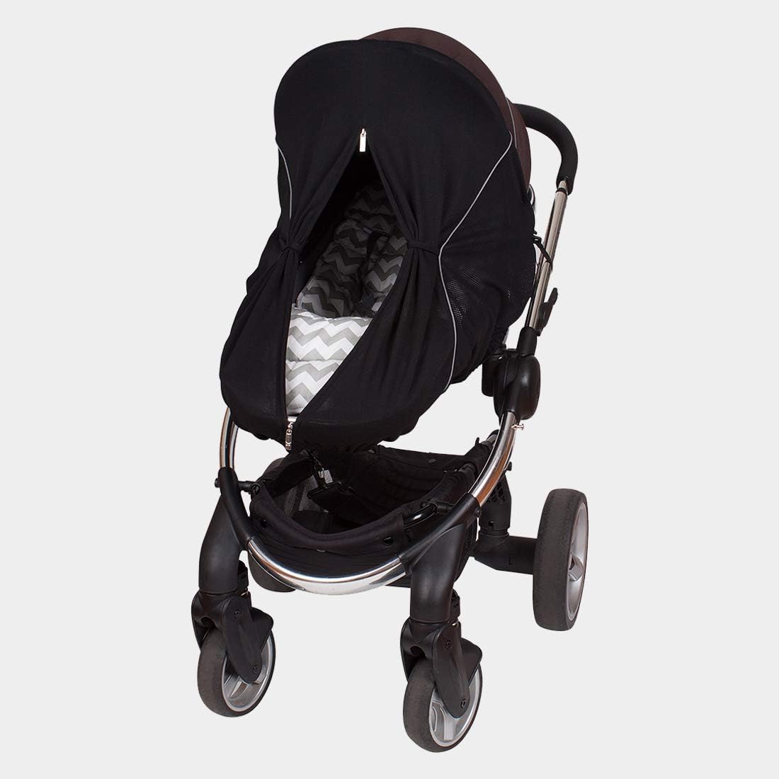 Outlook Sleep-Shade, Universal Pushchair & Car Seat Sun Shade, Blocks 99% of UVA and UVB Rays