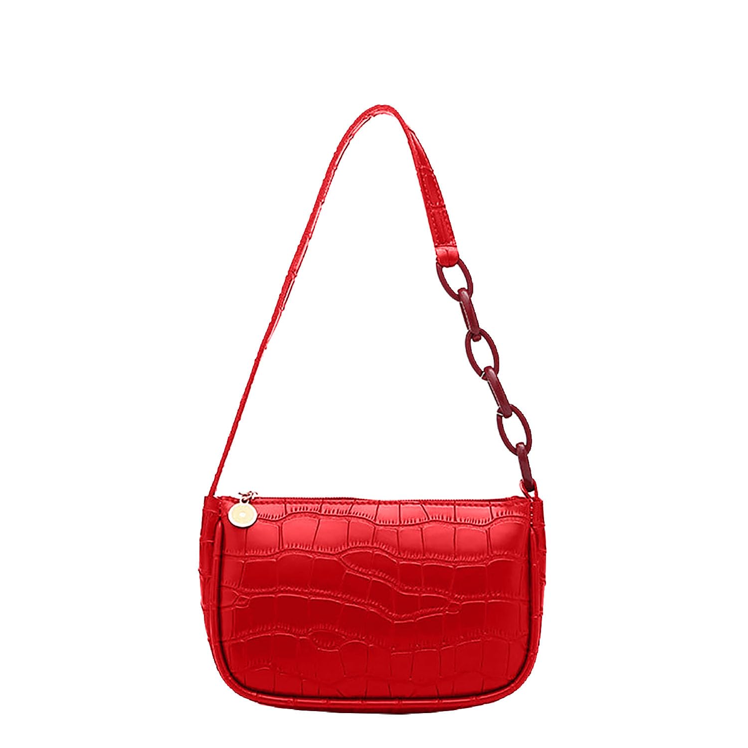 Buy SYGA Women's Red Handbags Crocodile Pattern Bag Ladies