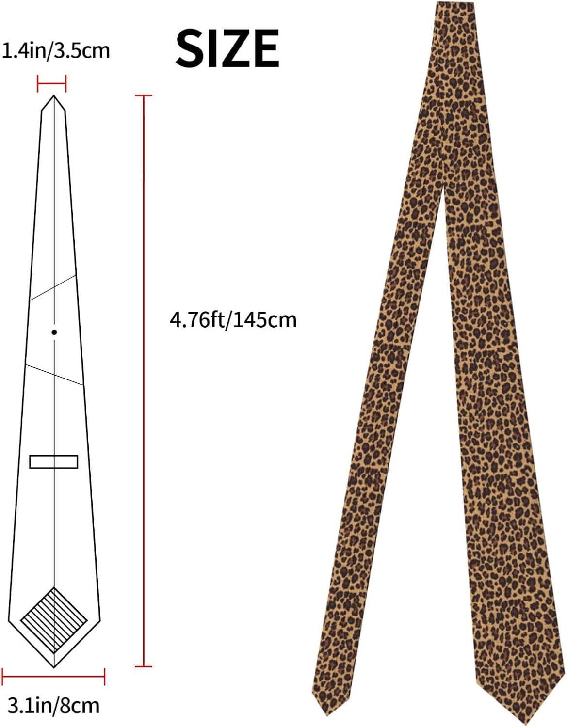Mens Tie Classic Necktie for Business Wedding Party Formal Wear