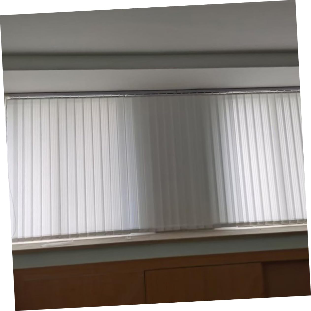 ABOOFAN 10pcs Vertical Blind Slats Replacement Plastic Slats for Easy Installation for and Doors Blinds Replacement Parts