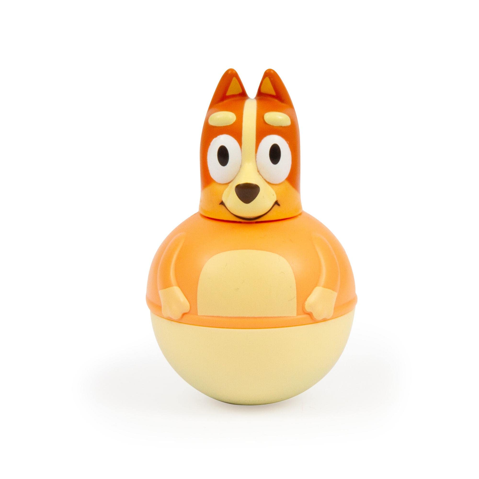 WEEBLES, 4 Personnages Bluey, Culbuto, Jouet d'éveil, Jouet pour Enfants dès 1 Ans, GIOCHI PREZIOSI, WEU02