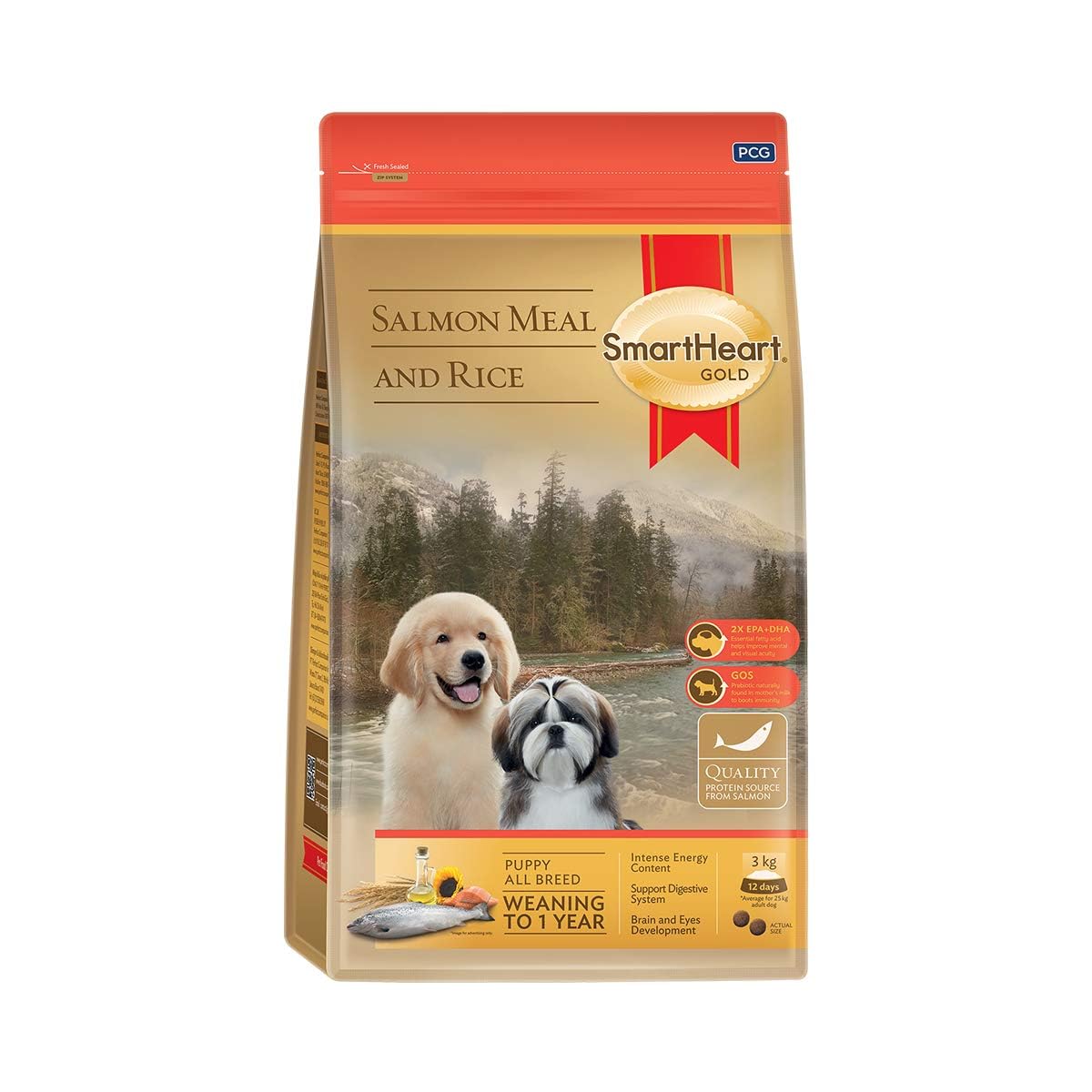 See full amazon price history chart for SMARTHEART Gold Salmon Meal & Rice Puppy Dry Food, 1 KG - All Breed SMARTHEART Gold Salmon Meal & Rice Puppy Dry Food, 1 KG - All Breed (B0CY9N9J29) Amazon Price History, Amazon Price Tracker
