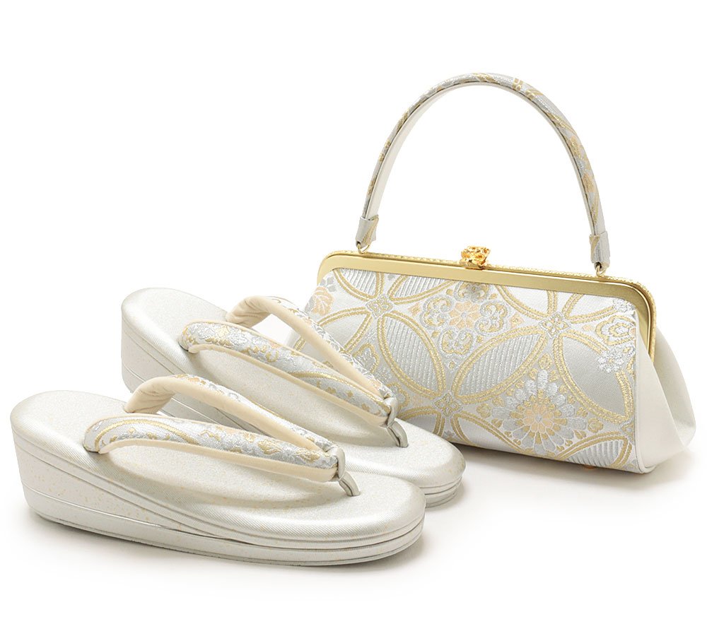 Amazon.co.jp: [こだわりきもの専門店Kisste] 草履バッグセット 留袖  