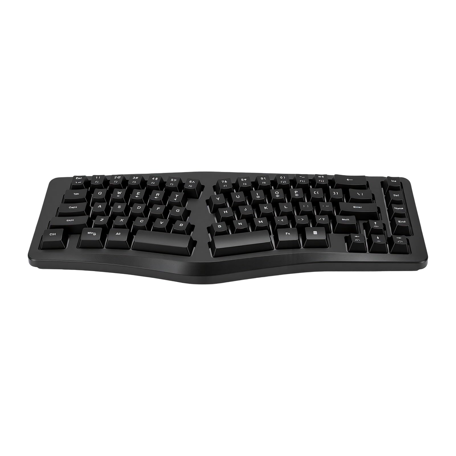 Tastiera Ergonomica Divisa 69 Tasti RGB Dinamico Cablato (BLACK)