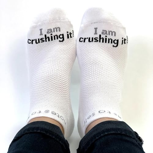 Miniatura 3 de notes to self Calcetines "I am Crushing It - Regalos de emprendedores para mujeres y hombres