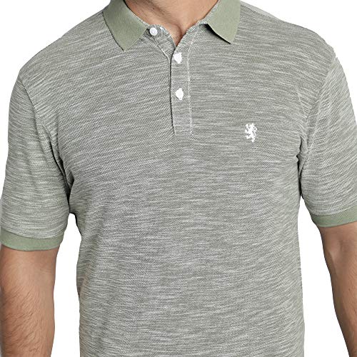 Image of Red Tape Men Green Polo T-Shirt