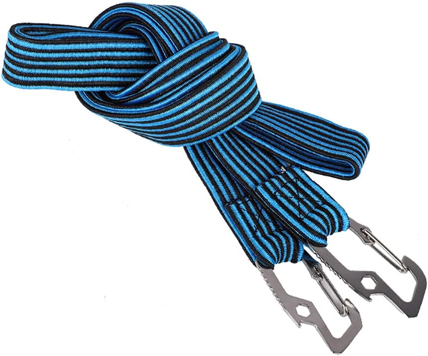 Elasticated Luggage Rope, MoreChioce 2m Adjustable Heavy Duty Universal