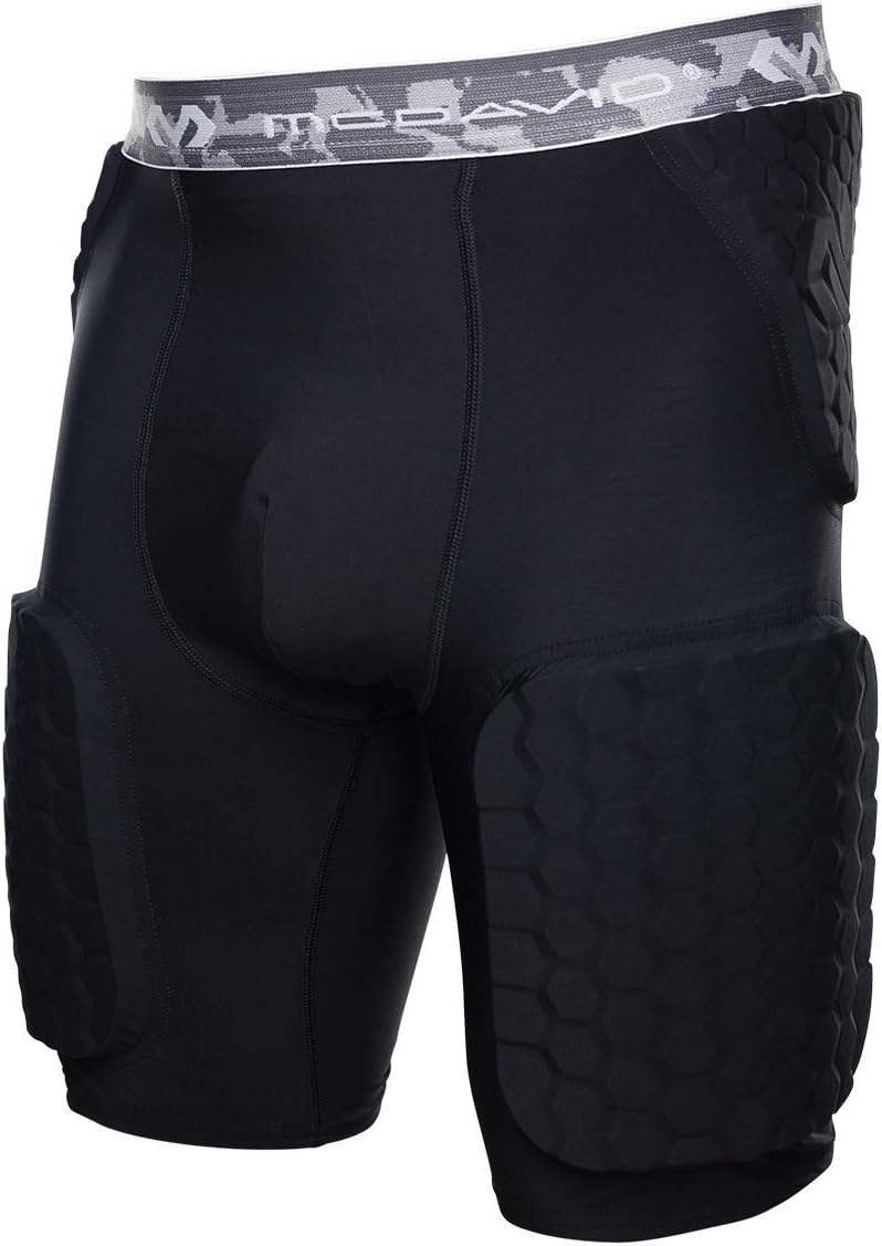 Padded Compression Shorts Tights with Pads. Hip, Tailbone, Thigh Padding