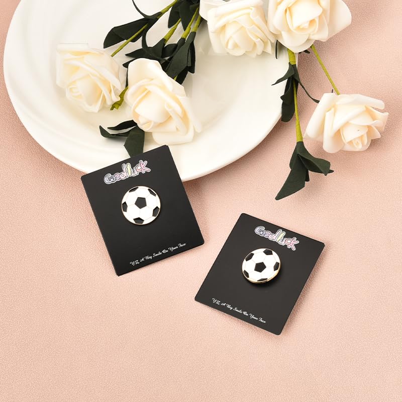 Basketball Sports Lapel Pins Football Badminton Brooch Pins for Hat Backpack Boys Girls BFF Friendship Soccer Team Gifts 2PCS4