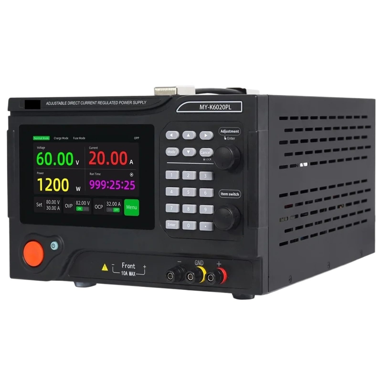 Alimentation de laboratoire, Alimentation de laboratoire programmable et réglable, convertisseur AC/DC avec remplacement de batterie(ETM-2050PL(20V50A))