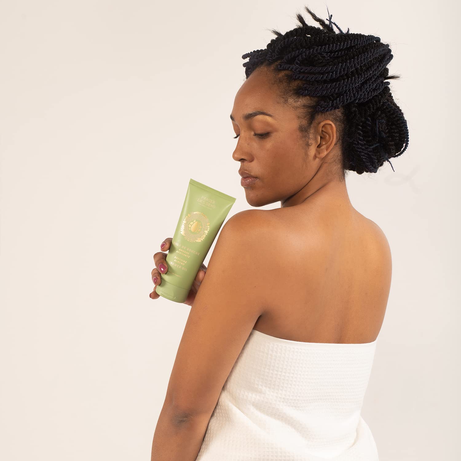 Panier des Sens Shower Gel (Almond) - Image 5