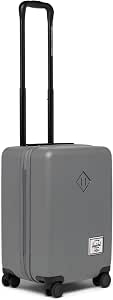 Herschel Luggage Carry-On Review: Stylish, Sustainable, and Surprisingly Silent 5 Herschel Supply Co. Unisex Heritage Hardshell Luggage, Gargoyle, Medium - 27 inch
