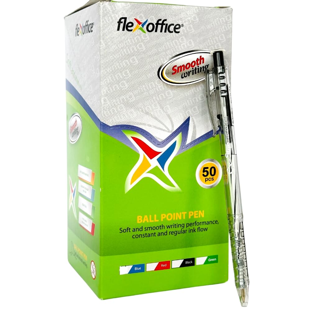 Amazon.co.jp: FLEXOFFICE (フレックスオフィス) ボールペン ブルー