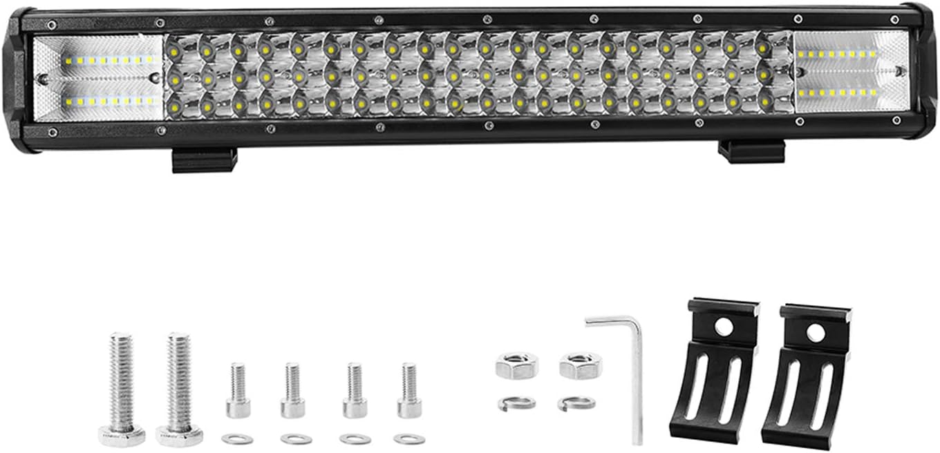 20Inch LED Light Bar, AAIWA 270W Off Road Lights Flood Spot Combo Beam LED Work Light Bar Driving Light for Truck ATV SUV UTV 4X4 Boat Jeep, 2 Years Warranty