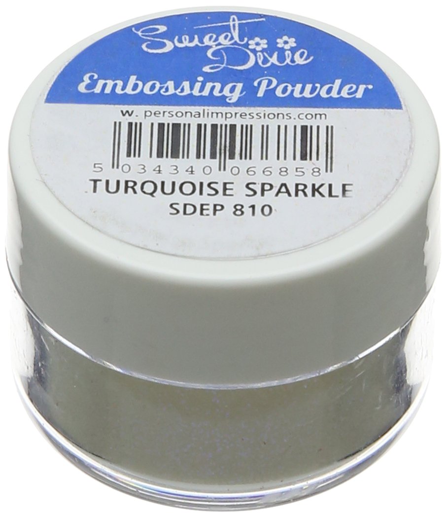 Sweet Dixie Turquoise Sparkle Embossing Powder
