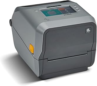 ZEBRA ZD621 Thermal Shipping Label Printer 4"| 300 DPI | No Ink Required | 4x6 | Color LCD Screen | USB, Serial, Ethernet, Tap to Print NFC| 2 Year Warranty | UPS/USPS/FedEx | Direct Thermal