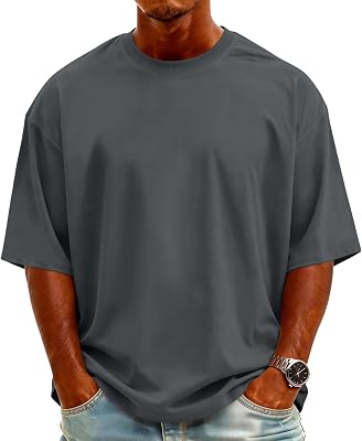 Maglia Uomo Manica Corta Oversize Estiva Girocollo Manica Corta Estive Elegante T Shirt Uomo Running Vintage Moda Slim Fit Maglietta