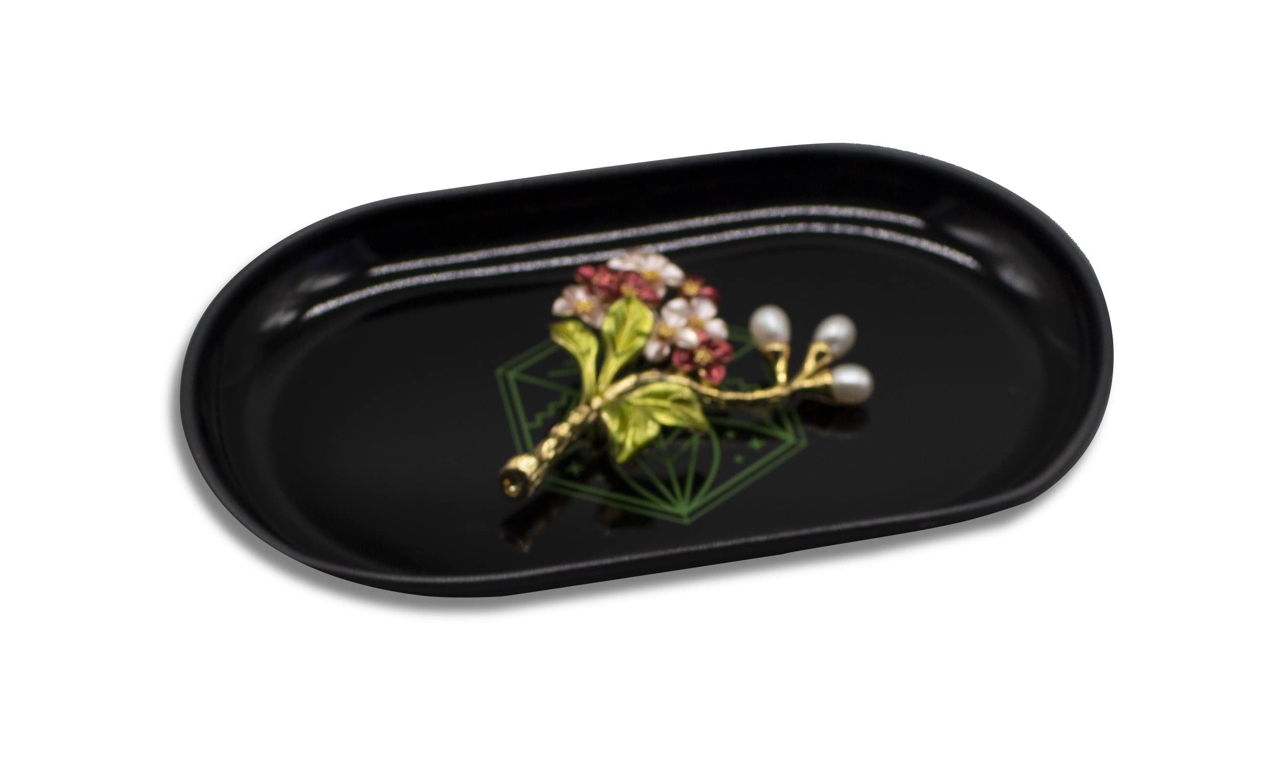 Amazon｜ヴィンテージジュエリー皿 小さなメタルトレイ｜トレイ・盆