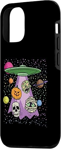 Miniatura 2 de iPhone 1212 Pro Alien Abduction Mummy Pumpkin Zombie Skull Halloween Costume Case