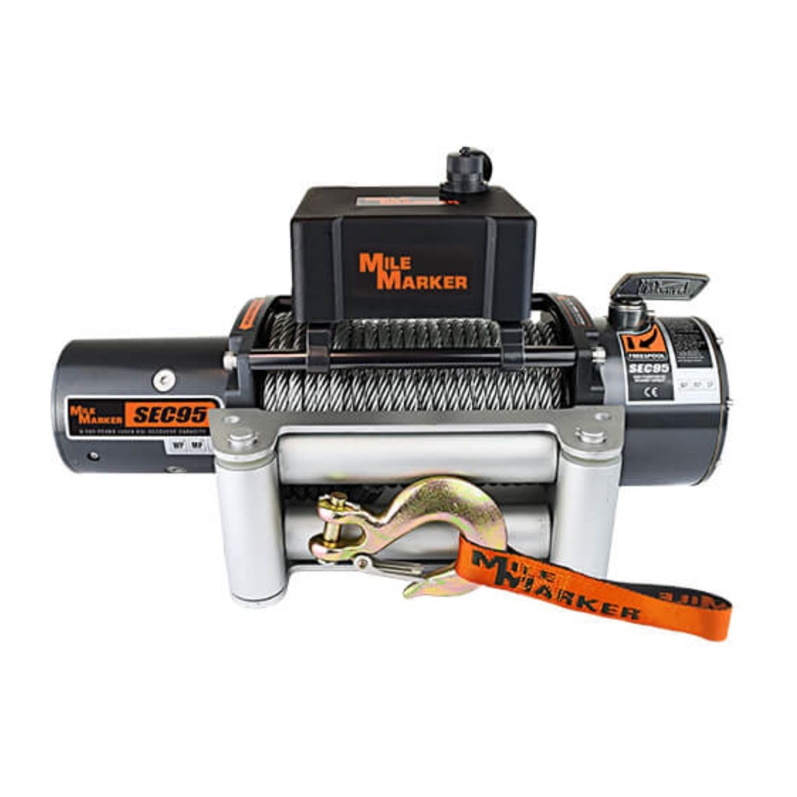 Amazon.com: MILE MARKER 76-50251BW Winch SEC 12 | 3/8” x 100