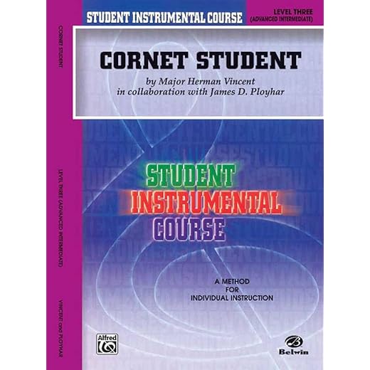 Student Instrumental Course Cornet Student: Level III