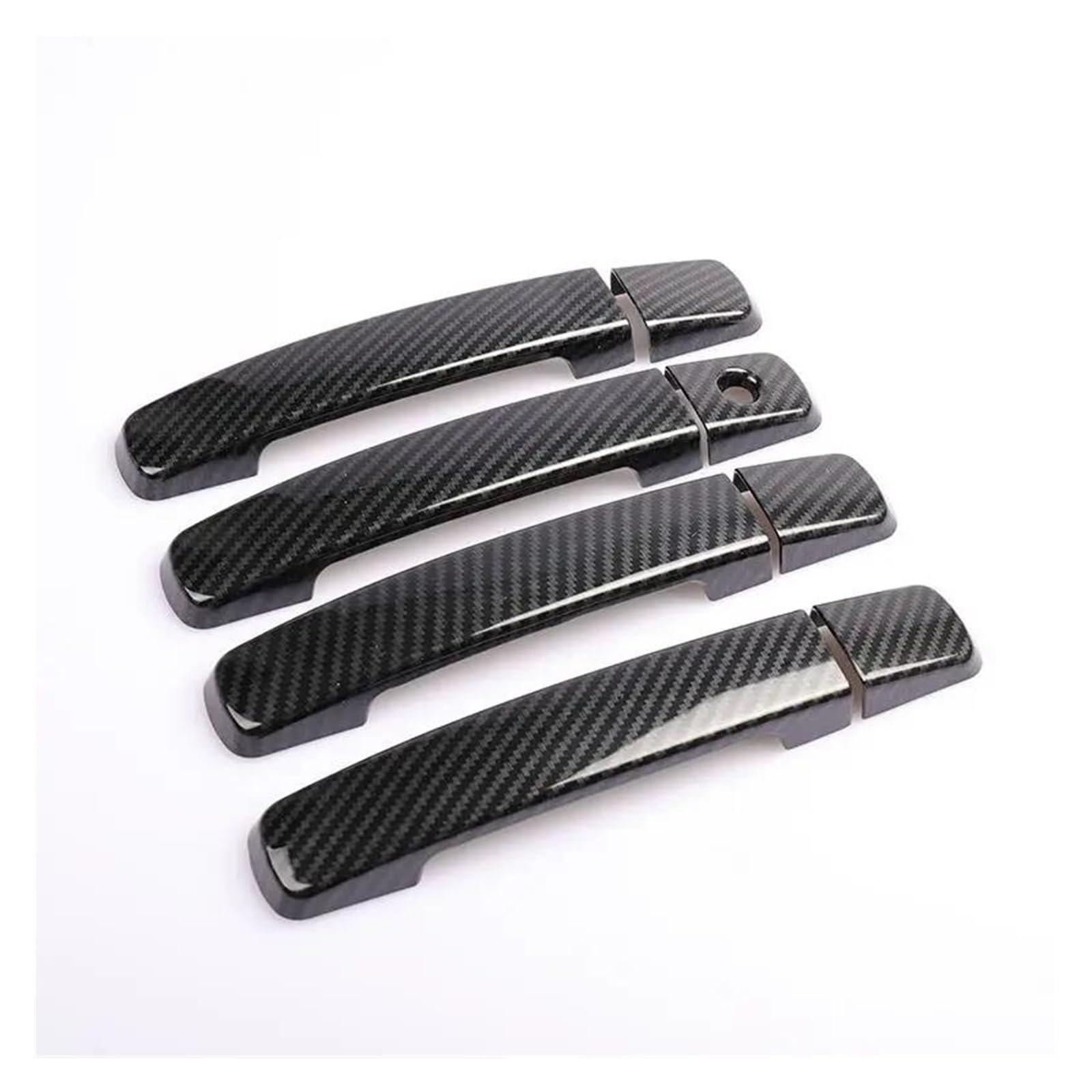 KJHOPY Car Exterior Door Handle Cover Stickers for Nissan for Navara for Frontier D40 2005 2006 2007-2013(Style 4)