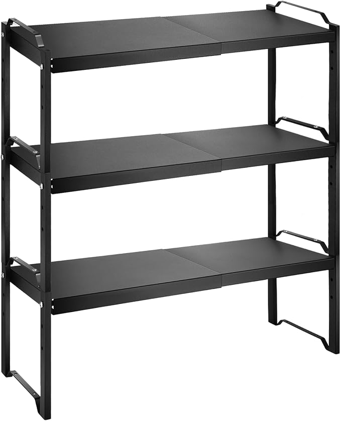 Barydat 3 Pcs Expandable Countertop Shelves