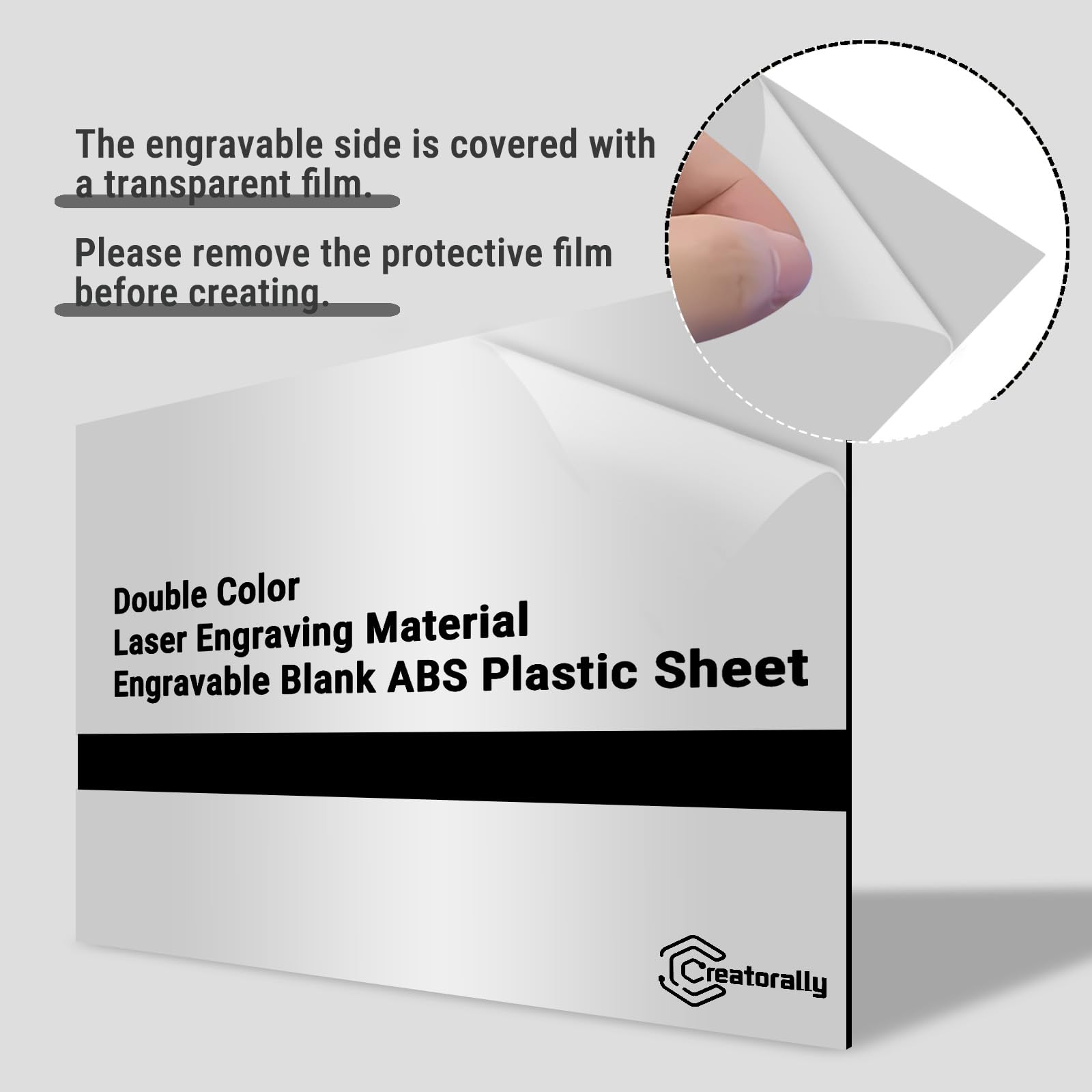 Creatorally Laser Engraving Blanks, Engravable Materials for Laser 30x20 cm 1.3mm - Image 4