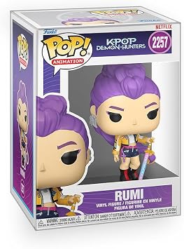 Epic Collectibles Pop Anime K Pop Demon Hunters - Rumi How Its Done Vinyl Figure Bundled with Box Protector Compatible for Funko